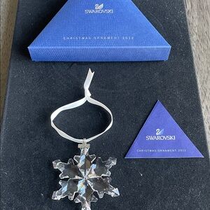 SWAROVSKI 2012 Annual Star Crystal Christmas Ornament #1125019